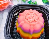 Hình bước làm 5 của món Bánh Trung Thu Rau Câu Nhân Flan