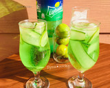 A picture of step 4 of Sparkling(cucumber)🍹.