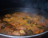 A picture of step 3 of Loki k kofte.