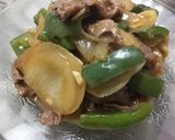 Foto langkah ke 7 dari resep Cah daging sapi bombay dengan paprika, kesukaan si pacar!.