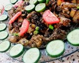 عکس مرحله 6 از دستور خوراک مرغ و قارچ