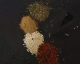 A picture of step 5 of Masala wedge fries with Arabic cinnamon tea.