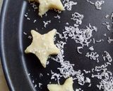 A picture of step 3 of Khoya coconut Barfi.