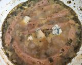 Foto del paso 4 de la receta: Salchichas al verdeo con Roquefort, acompañadas con arroz