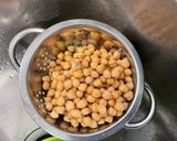 A picture of step 1 of Chicken Curry with Chickpeas, Eggplant, and Spinach.