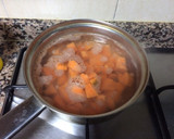 Foto del paso 2 de la receta: Batata, huevo y brócoli hervidos