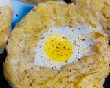 Foto del paso 3 de la receta: NIDOS DE PURÉ DE 🥔PAPAS🥔Y 🥚🥚HUEVO🍳