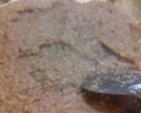 A picture of step 4 of Moong dal halwa.