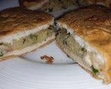 A picture of step 7 of Peeta sandwich.