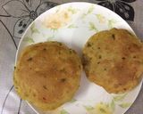 A picture of step 1 of Masala semolina poori.