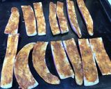 Une image de l'étape 5 de Aubergines chinoises au pesto rouge (à la plancha).