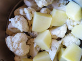 Pastel de coliflor y patata