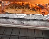 Foto del paso 4 de la receta: Salmón con almendras y cebollín