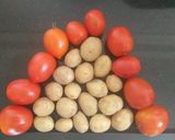 A picture of step 1 of Kashmiri Dum Aloo.