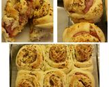 Foto langkah ke 5 dari resep spicy herb cheezy mayo smoke beef rolls.