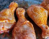 Foto del paso 1 de la receta: Pollo en salsa con ciruelas y champiñones