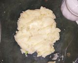 A picture of step 5 of Quesadillas in two different ways (Aloo/ vegetables).