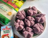 Foto langkah ke 10 dari resep Bolu Kukus Ubi Ungu.