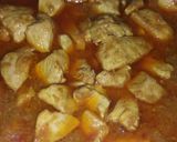 A picture of step 2 of Burmese Rice.