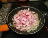 Foto del paso 3 de la receta: Tallarines con berenjena y panceta
