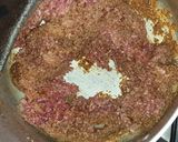 A picture of step 2 of Samosa filling.