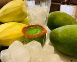 A picture of step 8 of Kachi kairi soda shots.