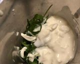 A picture of step 1 of Gnocchi with Salmon, Arugula, and Black Sesame Seeds.