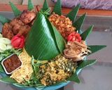 Foto langkah ke 6 dari resep Nasi kuning tumpeng.