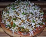 A picture of step 7 of Quick masala maggi pizza.