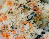 Hình bước làm 2 của món Cơm nắm cá ngừ mayo nướng nckd 🍙