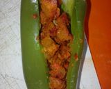 Foto del paso 3 de la receta: Chiles cuaresmeños rellenos de chorizo c/ queso
