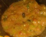 A picture of step 2 of Malai Methi Matar.