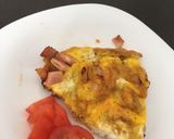 Pas rețetă Omletă cu șunca 2 fotografie