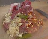 A picture of step 1 of Garlic Butter Pork Steaks.