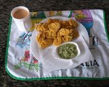 A picture of step 4 of Maru Bhajiya #5 or less ingredients recipe contest.