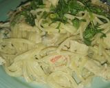 Foto del paso 5 de la receta: Fideos con salsa blanca