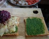 A picture of step 4 of Tadkewala Beetroot Sandwich.
