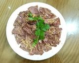Hình bước làm 3 của món Bắp bò ngâm mắm chua ngọt