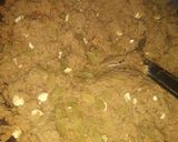 A picture of step 1 of Wheat pinni.