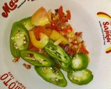 Foto langkah ke 2 dari resep Tumis Buncis Terong Tempe Pedasssss.
