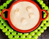 A picture of step 10 of White gravy kashmiri Aloo Dum.