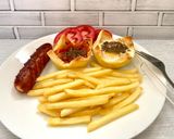 Foto langkah ke 4 dari resep Breakfast mudah ala" resto.