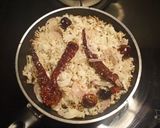 A picture of step 5 of Pathrade Colocasia Rolls in coconut gravy with Mutton Chicken.