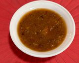 A picture of step 2 of Peanut butter sauce.