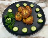 A picture of step 7 of Palestinian Mshat (Cauliflower fritters) recipe.