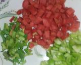 A picture of step 1 of Chicken Egg fried rice.