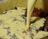 A picture of step 5 of Crispy Mushroom quiche recipe💛.