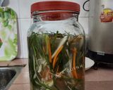 Hình bước làm 2 của món Dưa giá củ kiệu