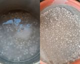 A picture of step 1 of Sabudana Kheer.