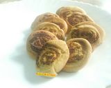 A picture of step 18 of Whole Wheat Baked Bhakarwadi.